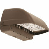 Litepak 150-Watt Equivalent Integrated Led Dark Bronze Outdoor Wall Pack Light