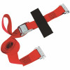 Snap-Loc 12 Ft. X 2 In. Cam Buckle E-Strap With Hook And Loop Storage Fastener In Red