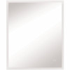 Home Netwerks 36 In. W X 30 In. H Frameless Rectangular Led Light Bathroom Vanity Mirror In Silver W / White Led Lit Frame