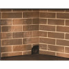 Pleasant Hearth Firebrick Panel Set For 32 In. Zero Clearance Ventless Dual Fuel Fireplace Insert