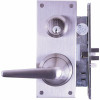 Townsteel Ligature Resistant Satin Stainless Steel Mortise Lock Escutcheon Lever Trim - 309015635