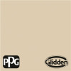 Glidden Premium 5 Gal. #Ppg1097-3 Toasted Almond Flat Exterior Latex Paint