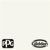 Glidden Premium 5 Gal. #Ppg1001-1 Delicate White Satin Exterior Latex Paint