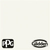 Glidden Premium 5 Gal. #Ppg1001-1 Delicate White Flat Exterior Latex Paint