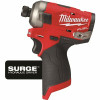 Milwaukee M12 Fuel Surge 12-Volt Lithium-Ion Brushless Cordless 1/4 In. Hex Impact Driver (Tool-Only)