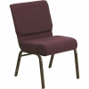 Carnegy Avenue Fabric Stackable Chair in Plum 309321253