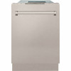 Zline 18 In. Compact Durasnow Top Control Dishwasher With Stainless Steel Tub And Traditional Style Handle, 40Dba