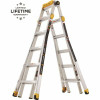 23 Ft. Reach Mpxt Aluminum Multi-Position Ladder With Project Top, 375 Lbs. Load Capacity Type Iaa Duty Rating