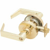 Schlage Nd Series Bright Brass Classroom Function Door Lever - 309616670
