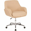Carnegy Avenue Beige Fabric Office/Desk Chair - 309656703