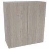 Cambridge Ready To Assemble Threespine 33 In. X 36 In. X 12 In. Stock Wall Cabinet In Grey Nordic