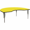 Flash Furniture Yellow Kids Table - 309764833