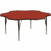Flash Furniture Red Kids Table 309766918