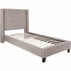 Flash Furniture Light Gray Twin Platform Bed