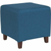 Carnegy Avenue Blue Fabric Ottoman - 309823104