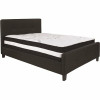 Flash Furniture Black Full Platform Bed And Mattress Set - 309891062