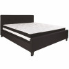 Flash Furniture Black King Platform Bed And Mattress Set - 309891067