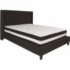 Flash Furniture Black Queen Platform Bed And Mattress Set - 309891072