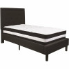 Flash Furniture Black Twin Platform Bed And Mattress Set - 309891121