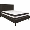 Flash Furniture Black Queen Platform Bed And Mattress Set - 309891131