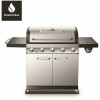 Dyna-Glo Premier 5-Burner Natural Gas Grill In Stainless Steel With Side Burner