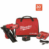 M18 Fuel 3-1/2 In. 18-Volt 30-Degree Lithium-Ion Brushless Cordless Framing Nailer Kit With 5.0 Ah Battery Charger, Bag