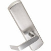 Von Duprin Grade-1 Satin Chrome Exit Device Trim Only, Blank Escutcheon With 06 Lever Trim, Left Hand Reverse