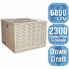 Hessaire 6,800 Cfm Down-Draft Rigid Roof/Side Evaporative Cooler (Swamp Cooler) For 2,300 Sq. Ft. (Motor Not Included)