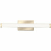 Lithonia Lighting Contractor Select 18-Watt 24 In. 1 Light Brushed Nickel Led Vanity Light Bar Switchable Light Color