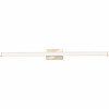 Contractor Select 45 In. 1-Light Brushed Nickel Integrated Led Vanity Light Bar, Selectable Color Temp 3000/3500/4000K