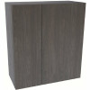 Cambridge Quick Assemble Modern Style, Carbon Marine 36 x 36 in. Blind Wall Kitchen Cabinet (36 in. W x 12 in. D x 36 in. H) Cambridge Quick Assemble Modern Style, Carbon Marine 36 x 36 in. Blind Wall Kitchen Cabinet (36 in. W x 12 in. D x 36 in. H)