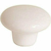 Anvil Mark 1-1/2 In. White Ceramic Cabinet Knob (5-Pack)