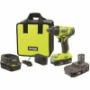 Ryobi One+ 18V Lithium-Ion Cordless 1/4 In. Impact Driver Kit With (2) 1.5 Ah Batteries, Charger, And Bag