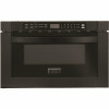Zline Kitchen And Bath 24" 1.2 Cu. Ft. Built-In Microwave Drawer In Black Stainless Steel