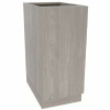 Cambridge Ready To Assemble Threespine 9 In. X 34.5 In. X 24 In. Stock Base Cabinet In Grey Nordic