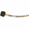 Stainless Steel Braided Lp Hose - Standard Qcc, 24 In.