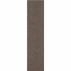 Foss Peel And Stick Espresso High Low Planks 9 In. X 36 In. Commercial/Residential Carpet (16-Tile / Case)