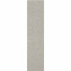 Foss Peel And Stick Dove High Low Planks 9 In. X 36 In. Commercial/Residential Carpet (16-Tile / Case)