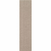 Foss Chestnut High Low Planks 9 In. X 36 In. Commercial/Residential Peel And Stick Carpet (16-Tile / Case)