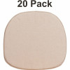 Carnegy Avenue Natural Chair Pad (Set Of 20)