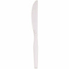 Polypropylene White Individually Wrapped Medium-Weight Knife (1000 Per Case)