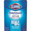 Clorox Toilet Wand Refill Toilet Bowl Cleaner (20-Count)