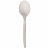 Nutri-Bon Distribution Co., Inc. Medium Weight White Polypropylene Soupspoon (1000 Per Case)