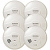 2 In. 1 Smoke And Fire Detector, 10-Year Sealed Battery Operated Dual Sensing Microprocessor Intelligence (Case Of 6)