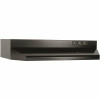 Broan-Nutone Buez0 30 In. 210 Max Blower Cfm Ducted Under-Cabinet Range Hood With Light And Easy Install System In Black