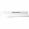 Broan-Nutone Buez1 24 In. Ductless Under Cabinet Range Hood With Light And Easy Install System In White