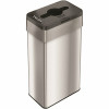Hls Commercial 21 Gal. Stainless Steel Trash Can With Closing Lid And Odor Filters