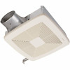 Broan-Nutone Lo-Profile 50/80/100 Cfm Selectable Ceiling/Wall Bathroom Exhaust Vent Fan, Energy Star