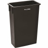 Alpine Industries 23 Gal. Black Waste Basket Commercial Trash Can