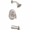 Eva Single-Handle 1-Spray Tub And Shower Faucet With Posi Temp And M-Pact In Chrome (Valve Not Included)